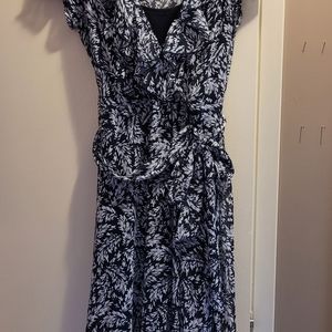 Cleo mid length summer dress.